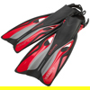 Rapido Flipper Open Heel Fins Red