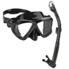 Rapido Panto-180 Four Lens Mask and Snorkel Combo Black/Titanium