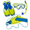 Rapido Sea Breeze Marine Junior Mask, Fins and Snorkel Set Blue Lime