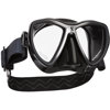 Scubapro Synergy Mini Mask, Black Skirt Black/Silver