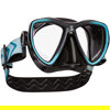 Scubapro Synergy Mini Mask, Black Skirt Turquoise/Silver