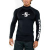 Scubapro UPF 50 Long Sleeve Rash Guard for Men Black
