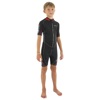 Seac 2.5mm Trendy Kid's Shorty Wetsuit Black