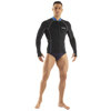 Seac 2mm Lover Men's Long Sleeves Wetsuit Top Black