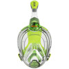 Seac Libera Full-Face Snorkel Mask for Youth Clear/Lime