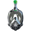 Seac Libera Full-Face Snorkel Mask Black/Lime