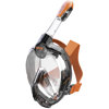 Seac Libera Full-Face Snorkel Mask Black/Orange
