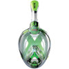 Seac Magica Full Face Snorkel Mask for Youth Clear/Lime