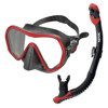 Seac Ajna Frameless Dive Mask and Snorkel Set Red