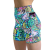 Spacefish Army Neon Fish Frenzy Women's Shorts X-Large