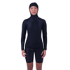 Sharkskin Chillproof Women's Hooded Long Sleeve Top Black