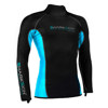 Sharkskin Chillproof Men's Long Sleeve Top Black/Blue