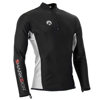 Sharkskin Chillproof Men's Chest Zip Long Sleeve Top Black