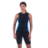 Sharkskin Chillproof Women's Vest Black/Blue