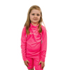 Sharkskin Rapid Dry Kids Long Sleeve Top Pink/White