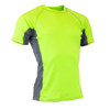 Sharkskin Rapid Dry Short Sleeve Shirt Green/Charcoal