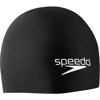 Speedo Solid Silicone Elastomeric Fit Cap Black