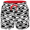 Speedo Print Redondo Edge Volley 14" Boardshorts for Men Anthracite