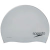 Speedo Solid Silicone Cap Silver