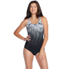 Speedo Texture Ombre Ultraback One Piece for Women Black