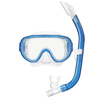 Tusa Adult Mask and Snorkel Combo Clear Blue