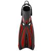 Tusa Solla Fin with Bungee Strap Metallic Dark Red