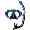 Tusa Sport X-Plore Mask and Snorkel Combo Black/Metallic Blue