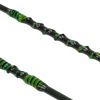 Kai's Handcrafted 6 ft Carbon Fiber Breakdown Polespear Black/Green
