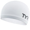 TYR Silicone Comfort Adult Swim Cap White