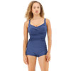 TYR Solid Twisted Bra Jumpsuit for Women Storm