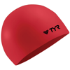 TYR Wrinkle-Free Silicone Swim Cap Red