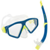 Aqualung Saturn Mask and Snorkel Combo Blue/Yellow