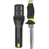UK Blue-Tang Hydralloy Steel Knife, Blunt Point Yellow