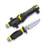 UK Blue-Tang Hydralloy Steel Knife, Drop Point Yellow
