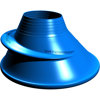 Waterproof Silicone Dry Suit Neck Seal Blue