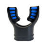 XS Scuba Dual Color Silicone Regulator Mouthpiece Black/Blue
