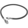 XS Scuba Miflex Dual Swivel Regulator Hose Carbon