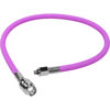 XS Scuba Miflex Dual Swivel Regulator Hose Purple