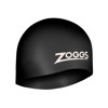 Zoggs Easy-Fit Silicone Swim Cap Black