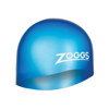 Zoggs Easy-Fit Silicone Swim Cap Blue