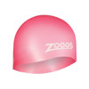 Zoggs Easy-Fit Silicone Swim Cap Pink
