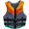 ZUP Neoprene Life Jacket for Women Black/Orange