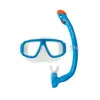Akona Junior Mask and Snorkel Set Neon Blue
