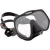 Atomic Aquatics Frameless Mask, Black Skirt Red