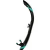 Atomic Aquatics SV2 Semi-Dry Snorkel Black/Aqua