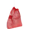 Drawstring Mesh Bag Red