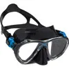 Cressi Big Eyes Evolution Mask with Black Skirt Blue