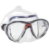 Cressi Big Eyes Evolution Mask Clear Skirt Red
