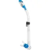 Cressi Mini Dry Junior Snorkel Blue