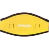 Cressi Neoprene Mask Strap Cover Yellow